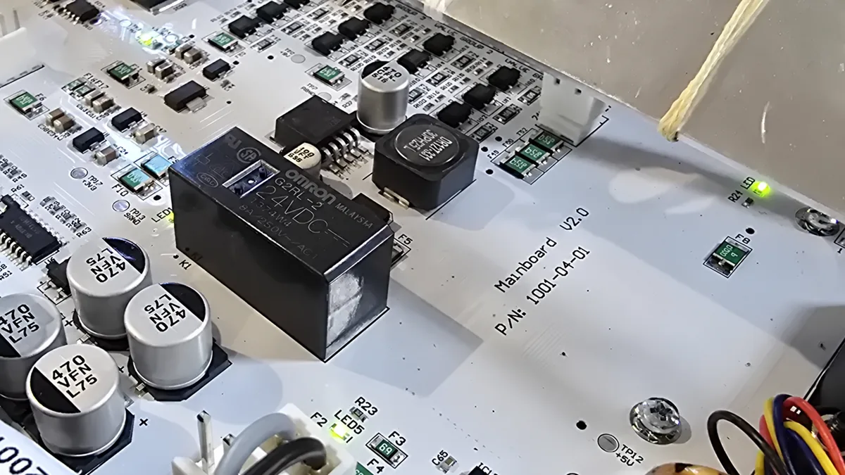 Power electronics and control circuit board