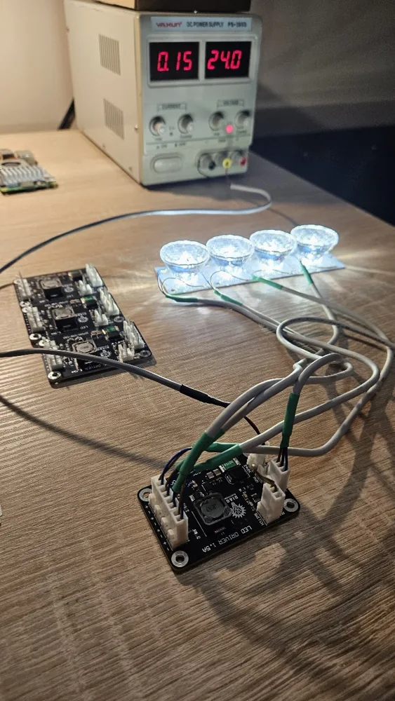Functional test of an LED driver